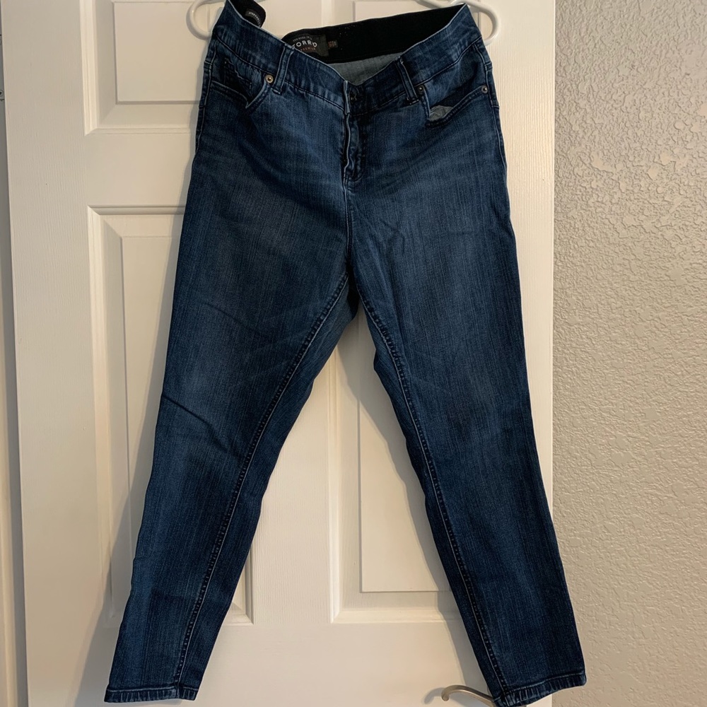 Torrid Bombshell Stretch Skinny Jeans - Dark Wash